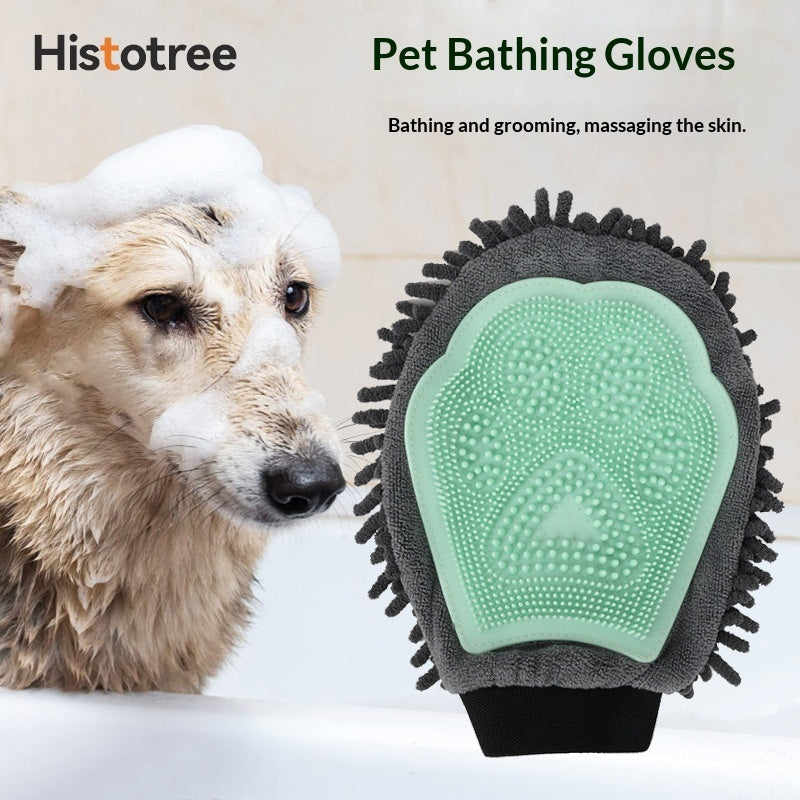Pet Bath Dual-Sided Cleaning Massage Brush